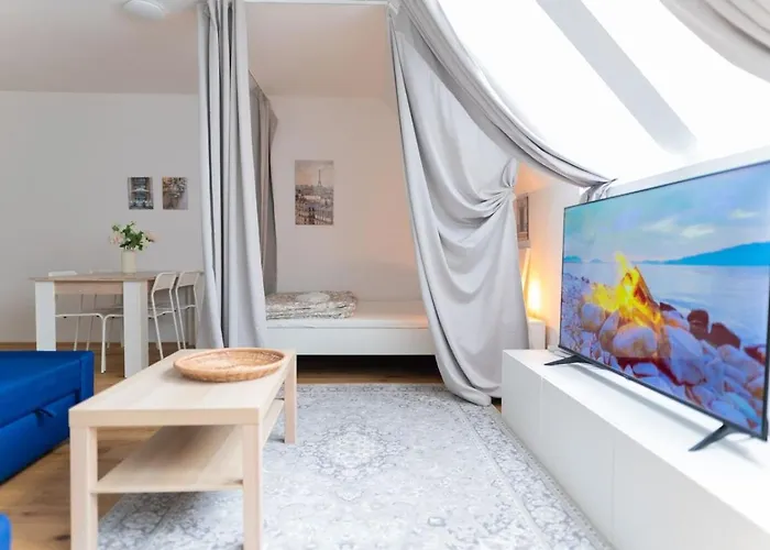 Deluxe Penthouse 2-floors With Private Terrace Near Prater And Center Daire
